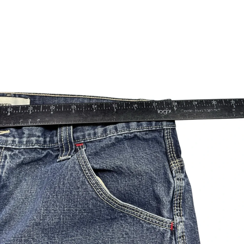 Vintage Levi's Shorts‎ Mens 36x11 Denim Worker Y2K Blue Baggy Grunge Skater